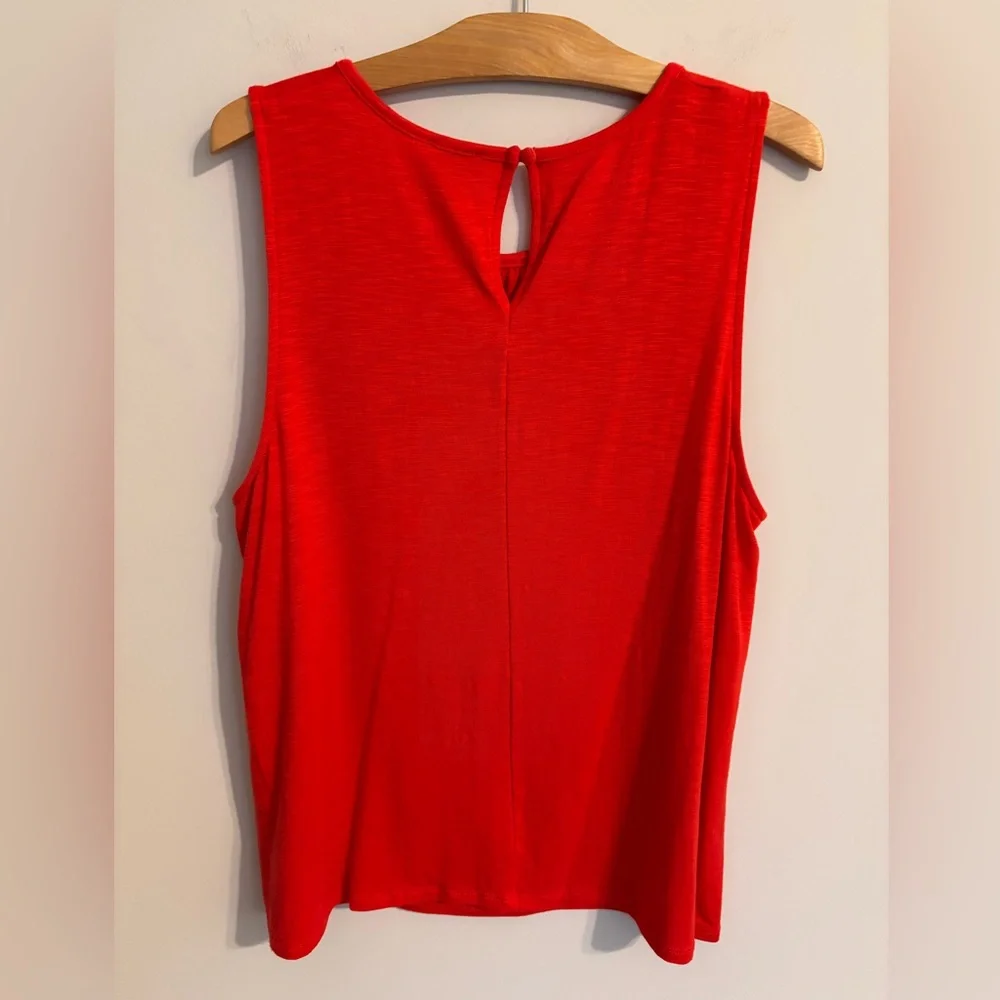 J.Crew Red tank top blouse